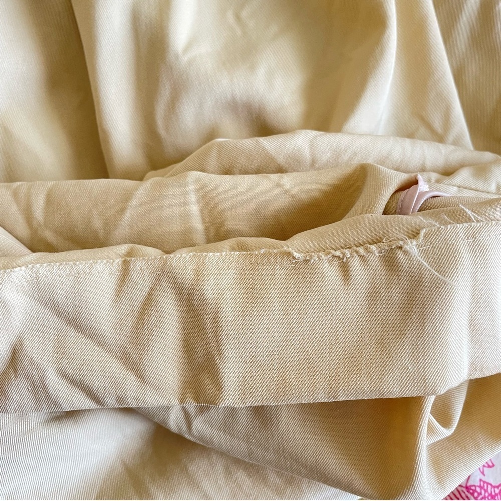 Rachel Comey Hemmed Wide Leg Butter Yellow Pants in Size 8 - Picture 6 of 10